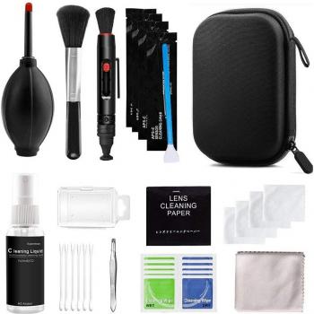 Precision Lens Cleaner Bundle – 47 Parts for Camera, DSLR, and Digital Sensors