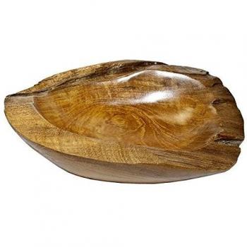 Teakholzschale rund, 20 - 30 cm