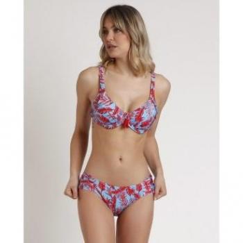 Bikini Admas mujer con aro Blue and Red Hawaii