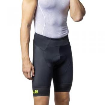 Radshorts Alé Corsa schwarz/neongelb - Größe S
