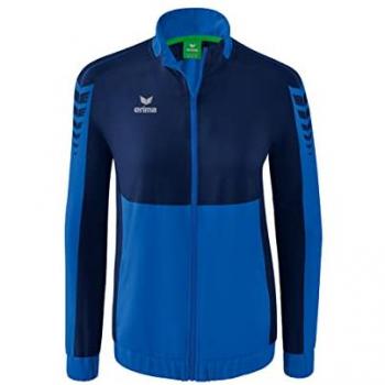 Erima Six Wings Women's Long Sleeve Jacket - New Royal/Navy 38