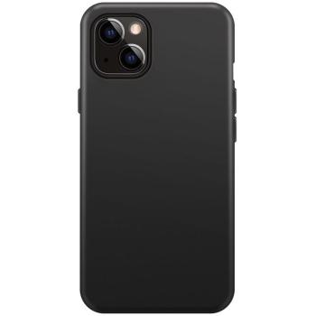 Étui en Silicone Xqisit iPhone 14 - Couleur Noir Minuit