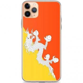 Multicolor Bhotan Flag Flexible TPU Cover for iPhone 11 Pro Max