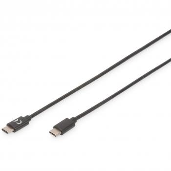 Digitus 300138 - 018-S USB Type-C Cavo di Collegamento, Tipo C su C