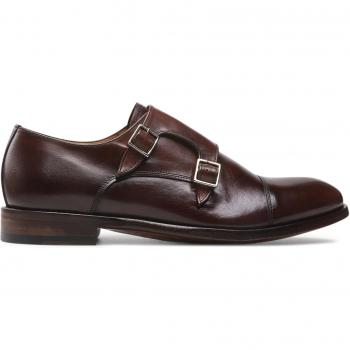 Lord Premium Halbschuhe Double Monks 5502 – Braun