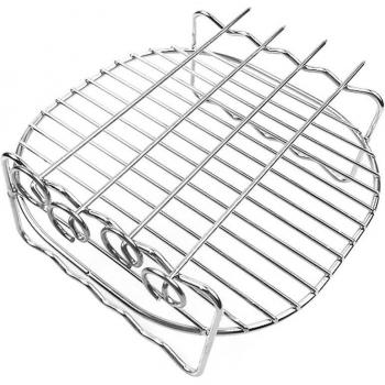 Accessoires barbecue 7 pouces en acier inoxydable