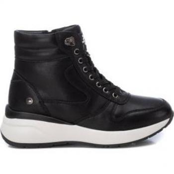 Botines XTI Negros con Cremallera y Cordón