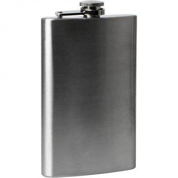 Petaca de acero inoxidable para bebidas - incluye tapón y embudo - 4, 6, 8 y 10 oz