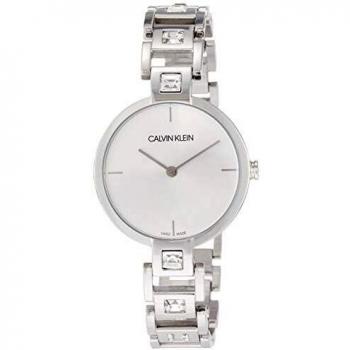 Calvin Klein Damenanaloguhr Silber – Quarz, One Size