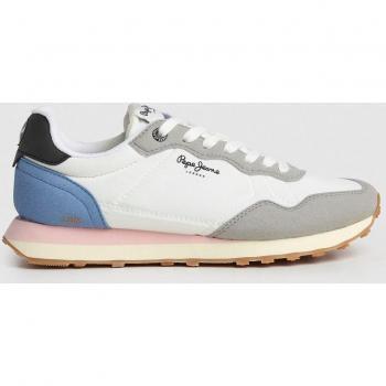 Textil Zapatillas marca Pepe Jeans modelo Pls31519-800 para mujer en color blanco