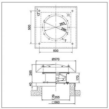 Maico Axial-Dachventilator EZD 30/4 B