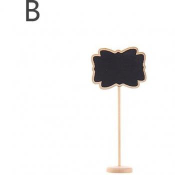 Pizarra de Madera “Amor en Nubes” con Estrella de Cinco Puntas