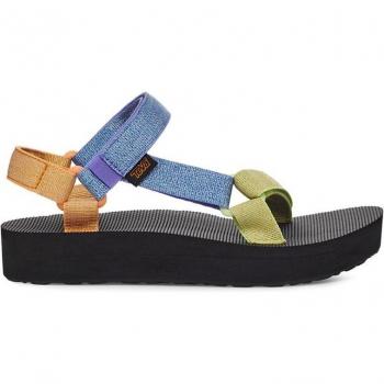 Teva Women's Multicolor Midform Universal Flat Platform Sandals