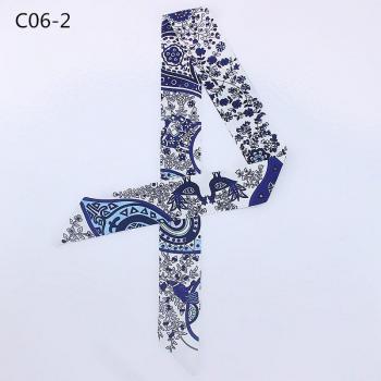 Silk Tree of Life Scarf for Women - Long Skinny Design