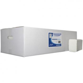 Euro Products Q8 Multifold Handdoek, 2-laags, 320x206mm, 25x120 stuks, wit