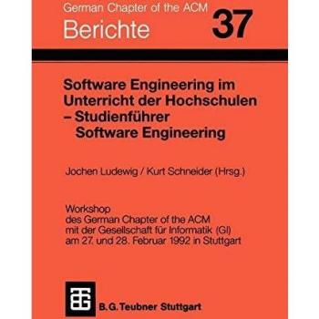 Software Engineering im Unterricht der Hochschulen SEUH 92 und Studienführer Software Engineering