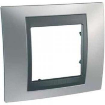 Schneider Electric Marco Top 1 Elemento Cromo Satinado SCHNEIDER U66.002.238 - Innovación en Todos los Aspectos