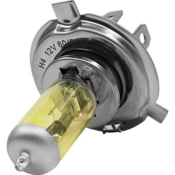 H4 12V 55W/100W Halogen Driving Light - Amber Yellow