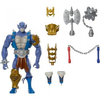 Panthro 80s: Figura de Acción de 14 cm con Maza y Hacha