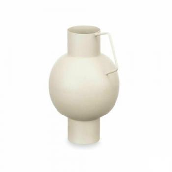 Set di Vasi Sferici in Acciaio 15x23x13 cm - Marrone Chiaro