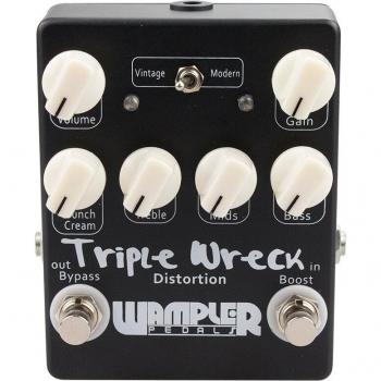 Pedal de distorsión y efectos para guitarra
