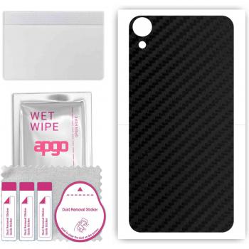 Vinilo Protector Apgo para HTC Desire 820 - Patrón Carbono