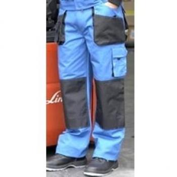 Juba Pantalón Top Range 991 T-XXL Azulin/Negr Suministros Industriales Alta Calidad