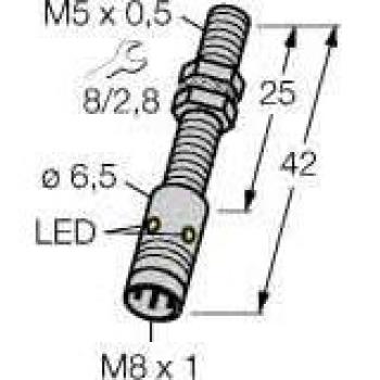 Turck Sensor Induktion Bi1‑EG05‑AP6X‑V1331 – 10‑30 VDC, PNP/DC