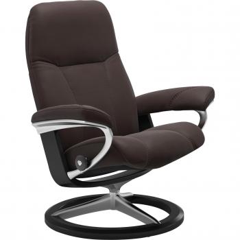 Stressless® Relaxsessel »Consul«, Signature Base, L, Schwarz