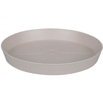 Elho Loft Urban Outdoor Untersetzer 41 mm – Warmgrau – Ø 41,3 × H 5,1 cm