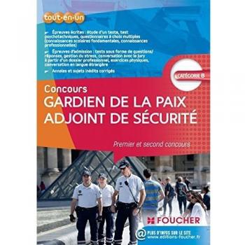 Gardien de la paix adjoint de sécurité 2015 Premier et second concours catégorie B