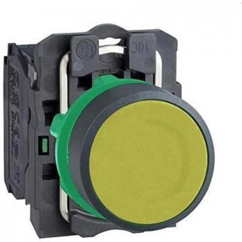 Schneider Electric XB5 Gelber Drucktaster 230VAC 2AMP Ø 22 mm