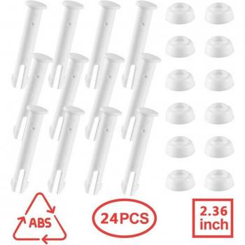 12/24 Pcs Above Ground Pool Joint Pins Set for 10-12 ft Pools