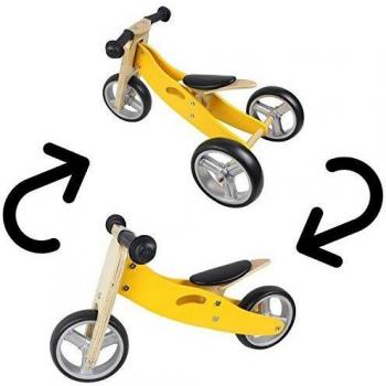 Proludis Bici Senza Pedali Cavalcabile 2 in 1 Minibike - Giallo (Cod. ZNT813013A)
