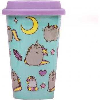 Pusheen Cat Print Travel Cup