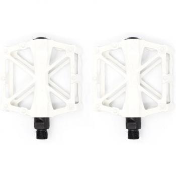 Universal 9/16 Aluminum Alloy Anti-Skid Flat Platform Bicycle Pedals for MTB and Road Bikes - 1 Pair