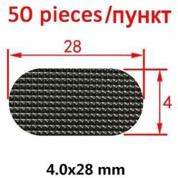Plaque Anti‑Usure Rubbe avec Silicone Antidérapant