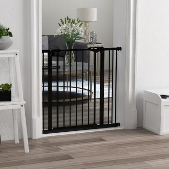 Pawhut Adjustable Safety Gate with Extensions 74-87cm
