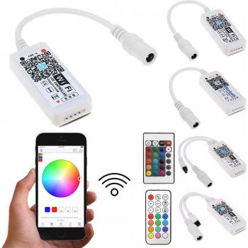 Magic Home RGB/RGBW LED Strip Controller - Wireless WiFi Bluetooth for 5050 WS2811 WS2812B