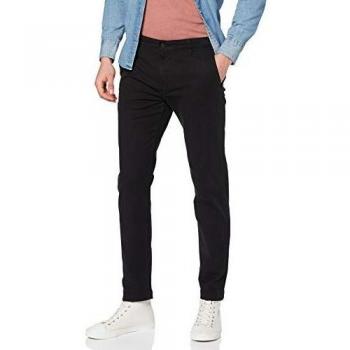 Levi's® Čierne chino nohavice Standard II 17196-0005 s úpravou Tapered Fit