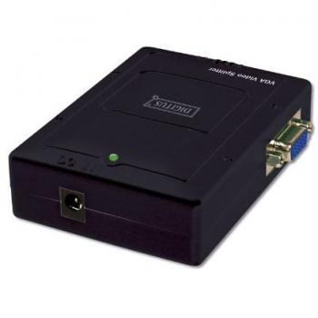 Splitter de vídeo Digitus VGA 300 MHz