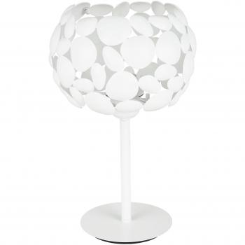 Lampada da tavolo DIONISO in metallo bianco