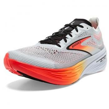 Baskets Unisex Brooks Hyperion Elite 4 Gris Orange, Taille 42,5