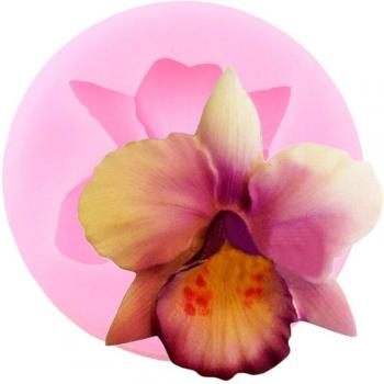 Orchid Blossom Silicone Cupcake Toppers