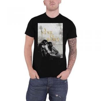 A Star Is Born Unisex Adult Jack & Ally Movie Poster Tee 3XL Black