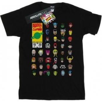 Camiseta de manga corta con estampado Marvel Girls