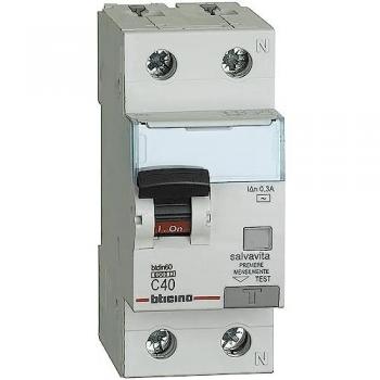 Disjoncteur BTDIN60 40A 1P+N BTicino