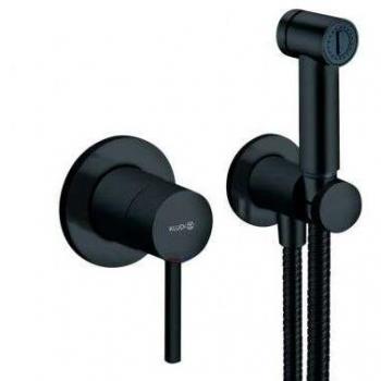 KLUDI - Bozz - Rubinetto a incasso con doccetta bidet, nero opaco 389983976