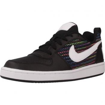 Nike Court Borough Low Se (Black/White-Volt-Racer Blue)