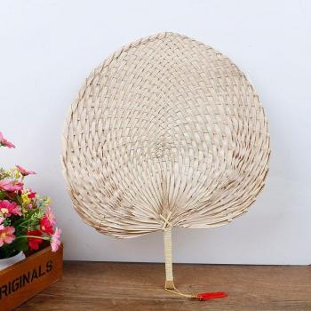 Summer Manual Straw Hand Fans
